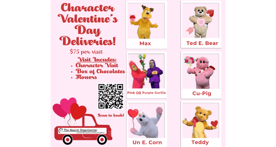 Character Valentine's Day Deliveries