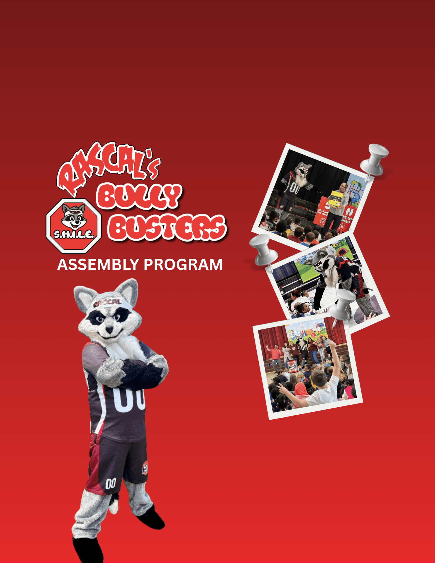 Rascal's Bully Busters School Assembly Program